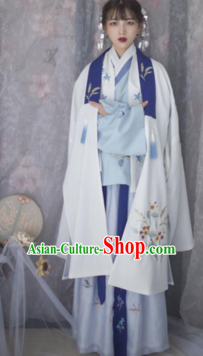 Chinese Ancient Princess Costumes Traditional Ming Dynasty Hanfu Dress for Women