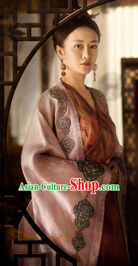 Ancient Chinese Tang Dynasty Palace Hanfu Dress The Rise of Phoenixes Imperial Consort Costume for Women
