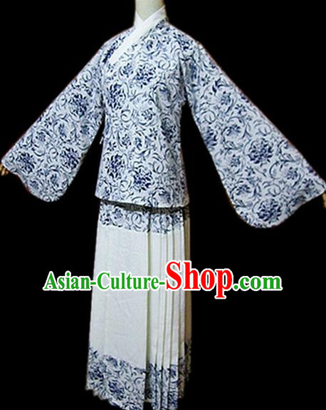 Traditional Chinese Ming Dynasty Nobility Lady Hanfu Dress Ancient Fairy Costume for Women