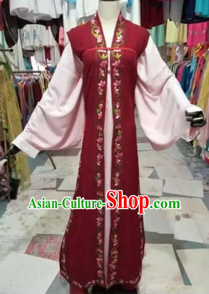 Chinese Traditional Beijing Opera Niche Embroidered Costume Peking Opera Scholar Clothing for Adults