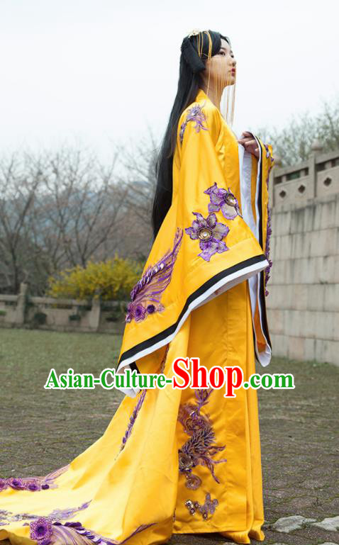 Traditional Chinese Ancient Drama Peri Costumes Tang Dynasty Imperial Consort Hanfu Dress for Women