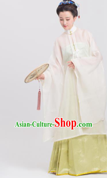 Chinese Traditional Ming Dynasty Historical Costumes Complete Set Ancient Imperial Consort Hanfu Dress for Women