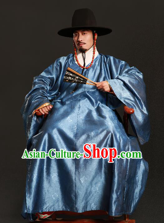 Asian Chinese Ming Dynasty Emperor Ceremonial Robe Traditional Ancient Royal Highness Costumes for Men