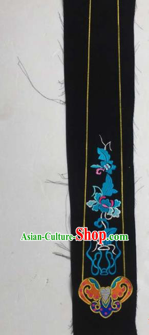 Chinese Traditional Embroidery Accessories National Embroidered Butterfly Dress Patch