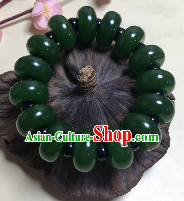 Chinese Traditional Hanfu Jewelry Accessories Ancient Tang Dynasty Princess Jade Bracelet for Women