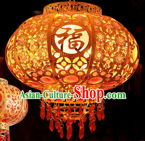 Traditional Chinese Handmade Lantern New Year Hanging Lantern Asian Palace Ceiling Lanterns Ancient Lantern