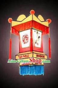 Chinese Traditional Red Palace Lantern New Year Hanging Lamp Lantern Festival Lamp