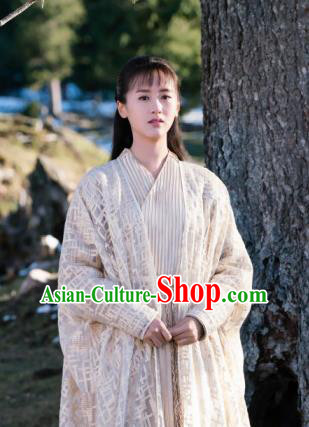Ancient Chinese Drama Female Swordsman Mo Shanshan Ever Night Traditional Tang Dynasty Knight Costumes for Women