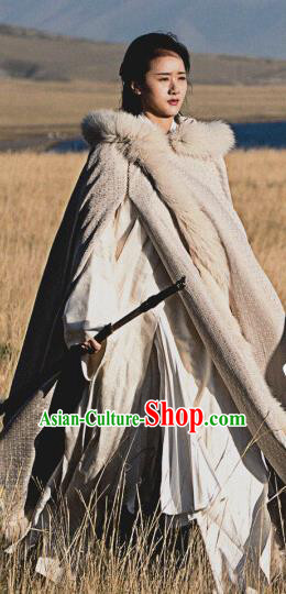 Ever Night Ancient Chinese Drama Traditional Tang Dynasty Female Swordsman Mo Shanshan Costumes for Women