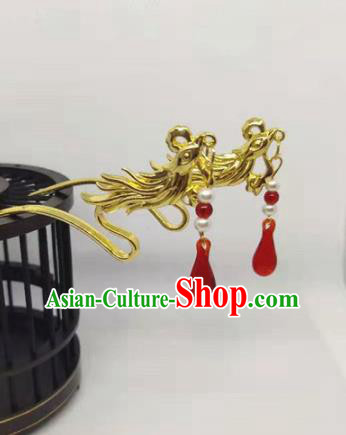 Traditional Chinese Hanfu Palace Phoenix Hair Clip Hairpins Ancient Princess Hair Accessories for Women