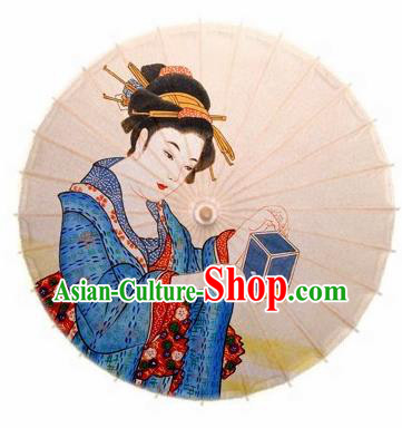 Japanese Handmade Printing Oil Paper Umbrella Traditional Dance Umbrellas