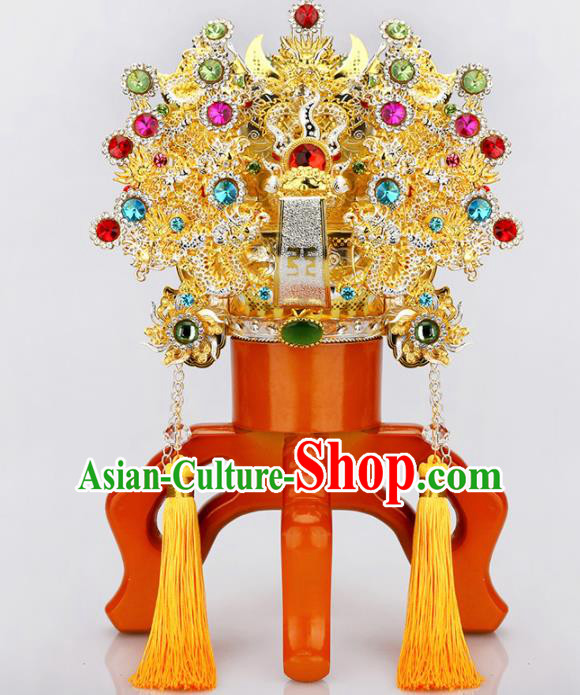 Chinese Traditional Religious Hair Accessories Taoism Feng Shui Gnome Hat