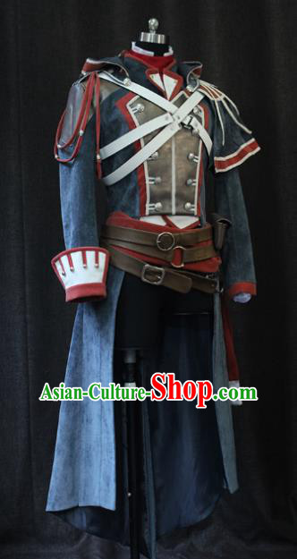 Top Grade Cosplay Assassin Costume Halloween Swordsman Clothing for Men