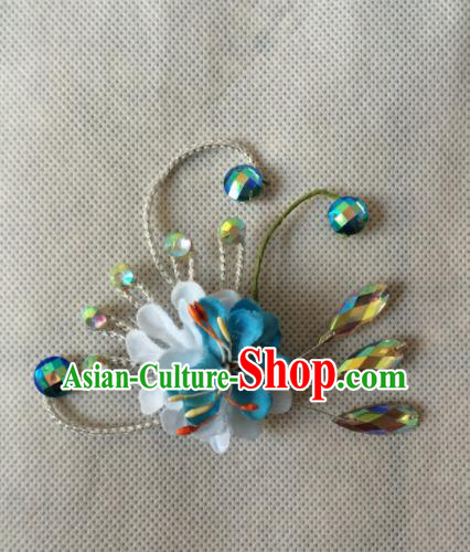 Asian Chinese Beijing Opera Jewelry Accessories Ancient Princess Brooch for Women