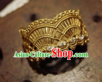 Traditional Egyptian Queen Jewelry Accessories Ancient Egypt Palace Golden Bracelet for Women
