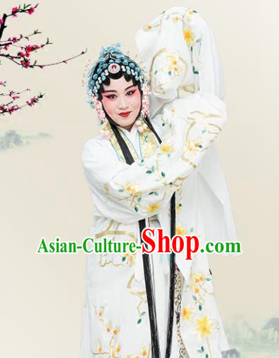 Chinese Traditional Peking Opera Princess Embroidered Dress Classical Beijing Opera Actress Costume for Adults