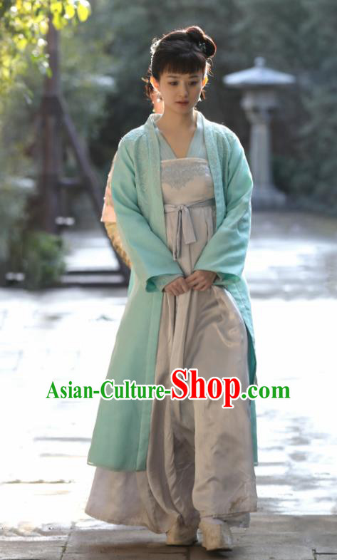 Chinese Drama The Story Of MingLan Ancient Song Dynasty Nobility Lady Embroidered Historical Costume for Women
