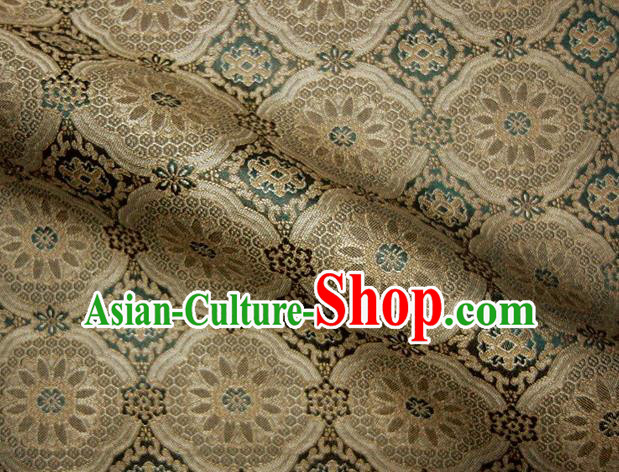 Asian Traditional Kyoto Kimono Classical Pattern Damask Brocade Fabric Japanese Tapestry Satin Silk Material