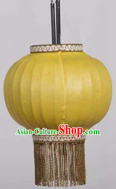 8 Inch Chinese Traditional Handmade Lantern Bamboo Weaving Palace Lanterns