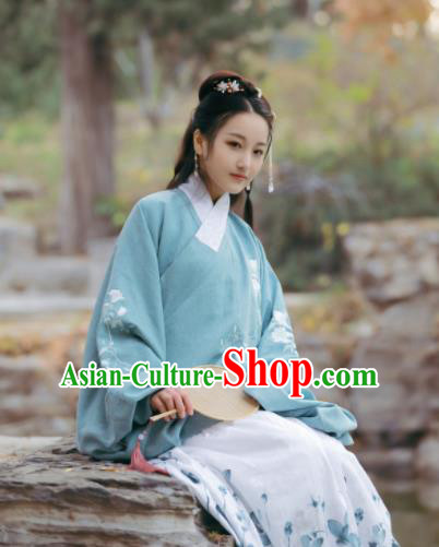 Traditional Chinese Ming Dynasty Nobility Lady Historical Costume Ancient Princess Hanfu Dress for Women