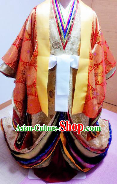 Japanese Traditional Court Furisode Kimono Asian Japan Costume Geisha Yukata Dress for Women