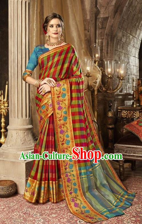 Asian India Traditional Bollywood Queen Sari Dress Indian Court Costume for Women