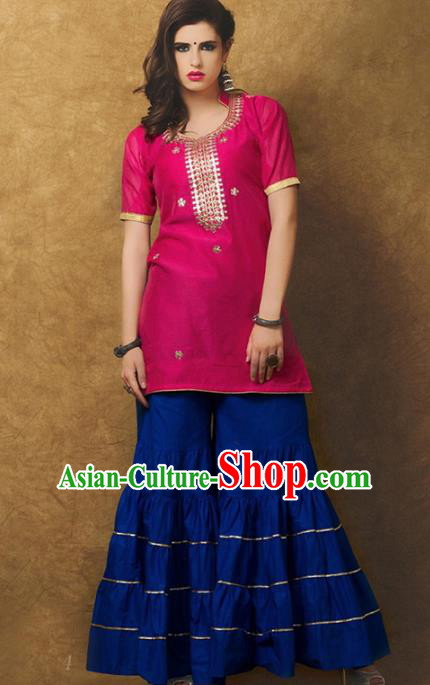 South Asian India Traditional Costume Asia Indian National Punjabi Suit for Women