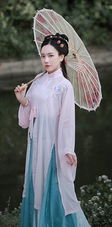 Traditional Chinese Ming Dynasty Young Mistress Hanfu Dress Ancient Nobility Lady Embroidered Historical Costume for Women