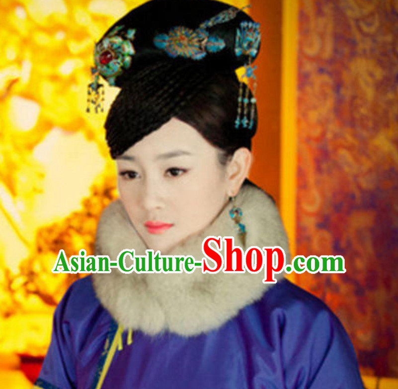 TV Drama Beauties Without Tears Hai Lanzhu Qing Dynasty Imperial Hair Jewelry