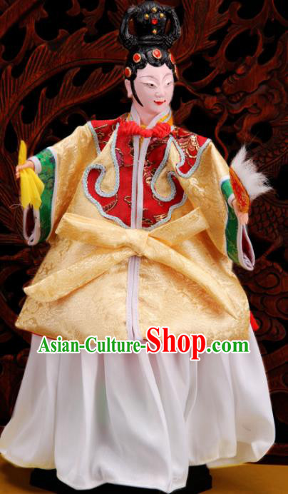 Chinese Traditional Imperial Consort Marionette Puppets Handmade Puppet String Puppet Wooden Image Arts Collectibles