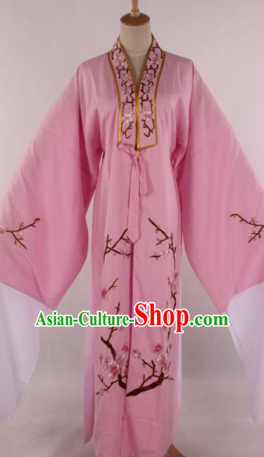 Traditional Chinese Shaoxing Opera Niche Pink Robe Ancient Childe Scholar Costume for Men