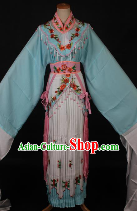 Traditional Chinese Shaoxing Opera Actress Lin Daiyu Dress Ancient Peking Opera Rich Lady Costume for Women