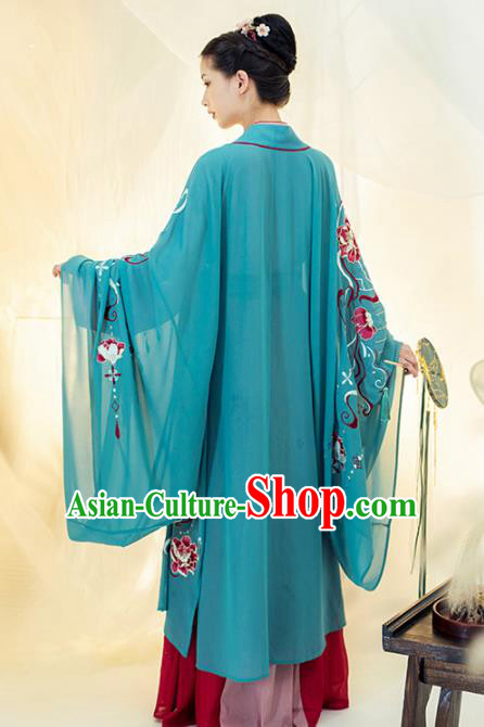 Chinese Ancient Drama Imperial Consort Hanfu Dress Traditional Tang Dynasty Court Concubine Replica Costumes for Women