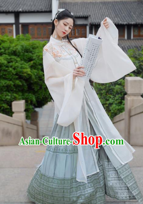Traditional Chinese Ming Dynasty Princess Historical Costume Ancient Court Lady Hanfu Dress for Women