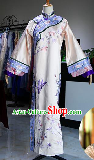 Chinese Ancient Drama Imperial Consort Costumes Traditional Qing Dynasty Queen Dress for Women