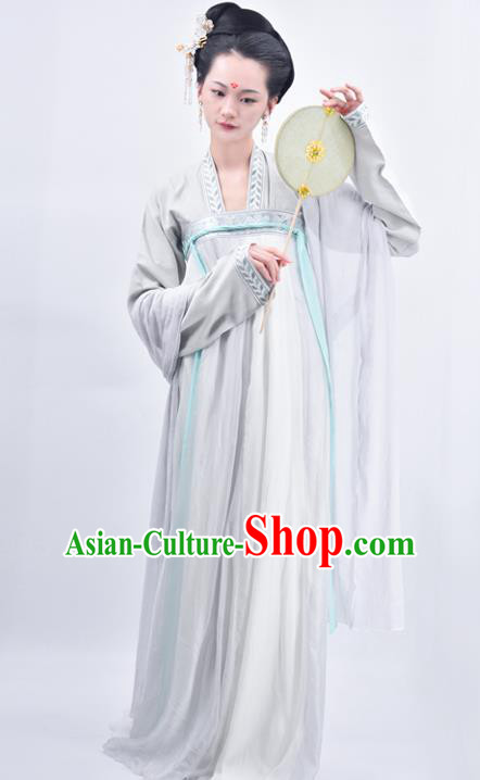 Chinese Traditional Tang Dynasty Court Replica Costumes Ancient Imperial Consort Hanfu Dress for Women