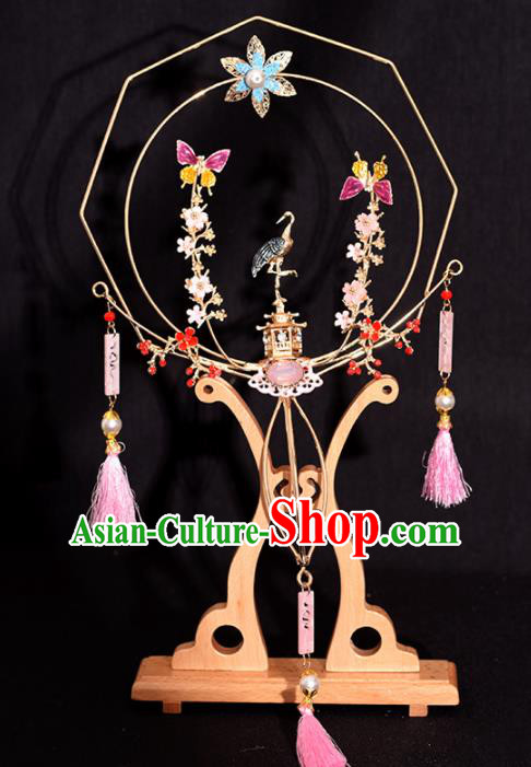 Chinese Ancient Court Palace Fans Traditional Princess Hanfu Wedding Accessories for Women
