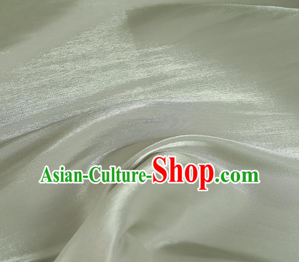 Chinese Traditional Classical Pattern Design Light Green Imitated Silk Fabric Asian China Cheongsam Silk Material