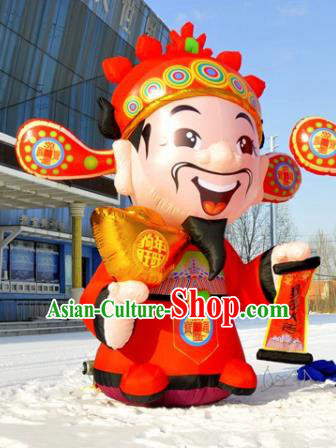 Large Chinese Inflatable God of Wealth Models Inflatable Arches Archway
