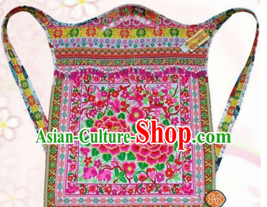 Hmong Clothing Miao Tribe Traditional Baby Carriage Arts