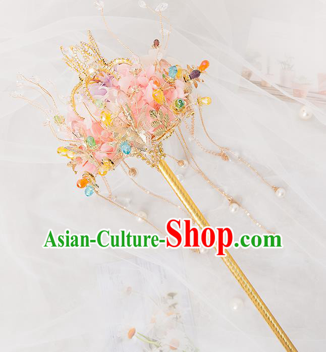 Handmade Baroque Queen Scepters Wedding Accessories Classical European Bride Bridal Bouquet