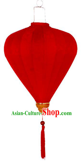 Handmade Chinese Classical Red Silk Palace Lanterns Traditional New Year Decoration Lantern Spring Festival Lamp