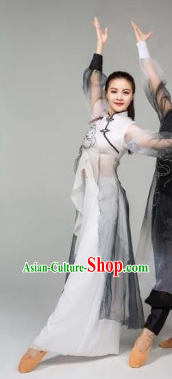 China Women Single Dance Outfits Traditional Classical Dance Costume Drama Stage Performance Clothing