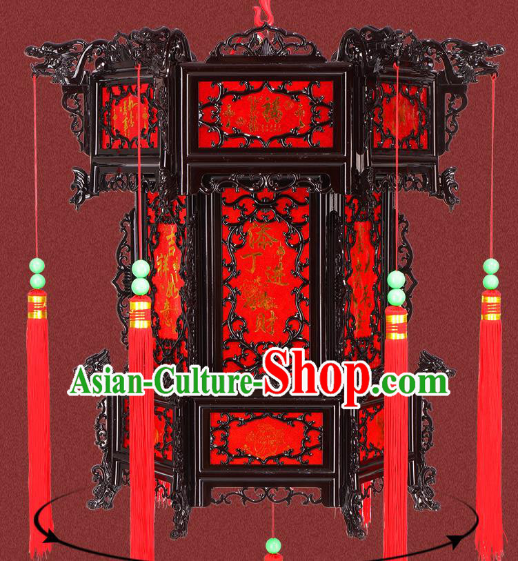 Chinese Three Layer Decorations Lamp Traditional New Year Palace Lantern Handmade Hanging Lamp Classical Red Lanterns