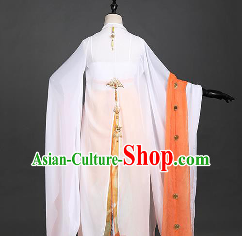 Chinese Tang Dynasty Court Princess Costumes Ancient Imperial Consort Hanfu Dress Palace Apparels