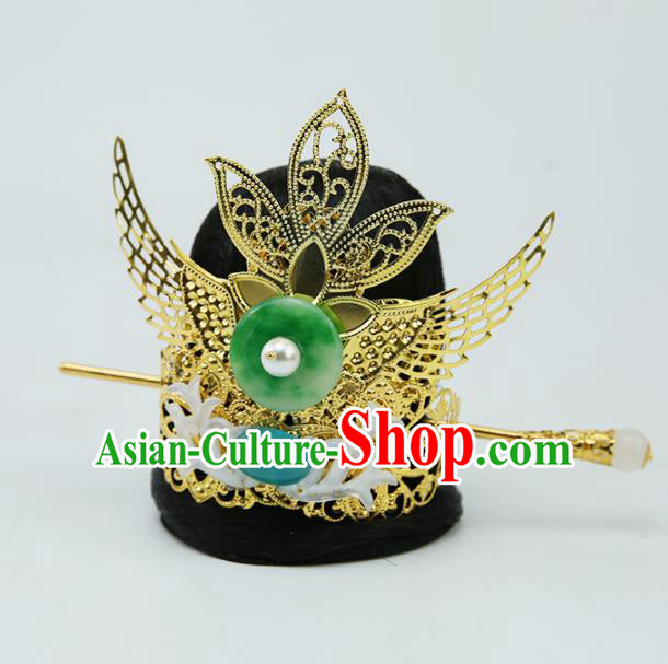 Chinese Ancient Prince Hair Accessories Drama Swordsman Hair Crown for Men