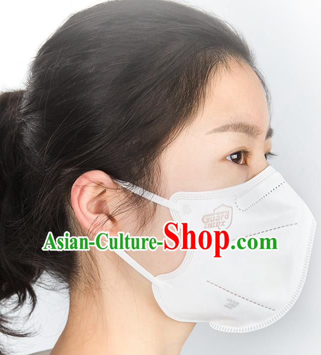 Professional Disposable Protective Mask to Avoid Coronavirus White Respirator Medical Masks Face Mask 5 items