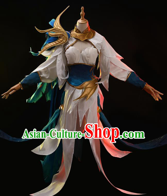 Chinese Cosplay Female Swordsman Hanfu Dress Traditional Ancient Princess Costumes for Women