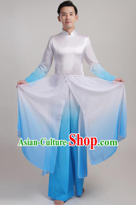 Chinese Traditional Classical Dance Stage Show Garment Folk Dance Costume for Men