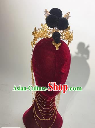 Traditional Chinese Stage Show Headdress Handmade Catwalks Hair Accessories for Women